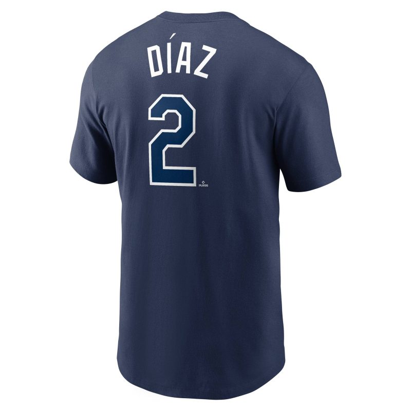 rays navy yandy diaz name and number t shirt the bay republic or team store of the tampa bay rays and rowdies 1