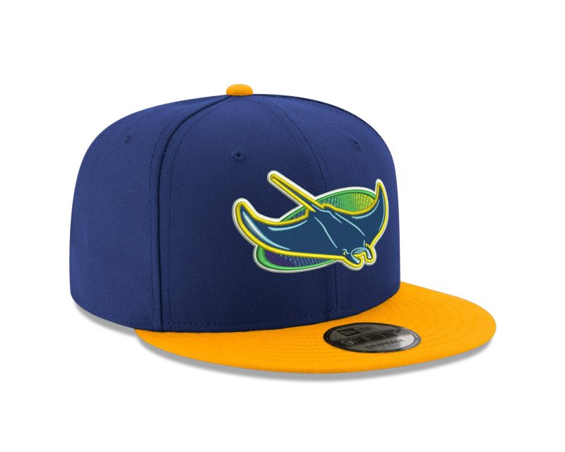 rays navygold alt new era 9fifty snapback hat the bay republic or team store of the tampa bay rays and rowdies 2