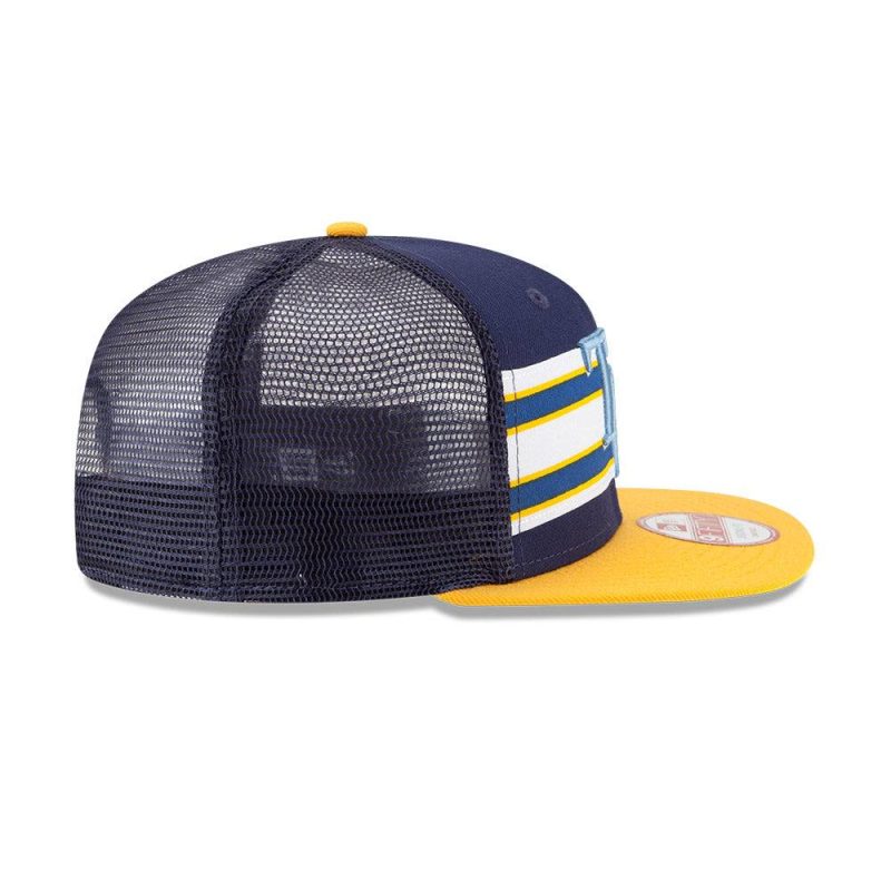 rays navygold throwback stripes tb new era 9fifty new era snapback hat the bay republic or team store of the tampa bay rays and rowdies 4