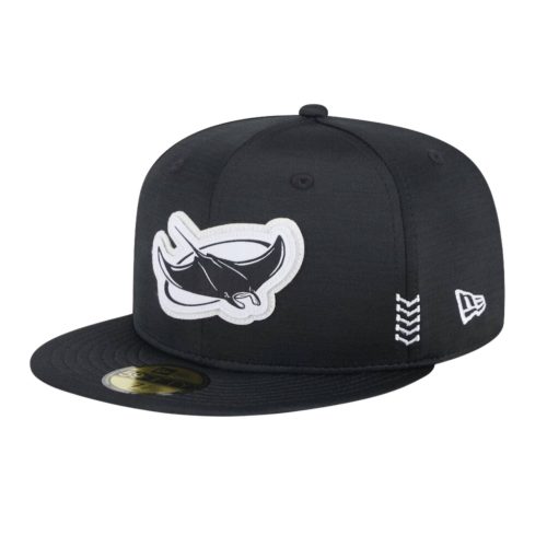 rays new era black alt 2024 clubhouse 59fifty fitted hat the bay republic or team store of the tampa bay rays and rowdies 3