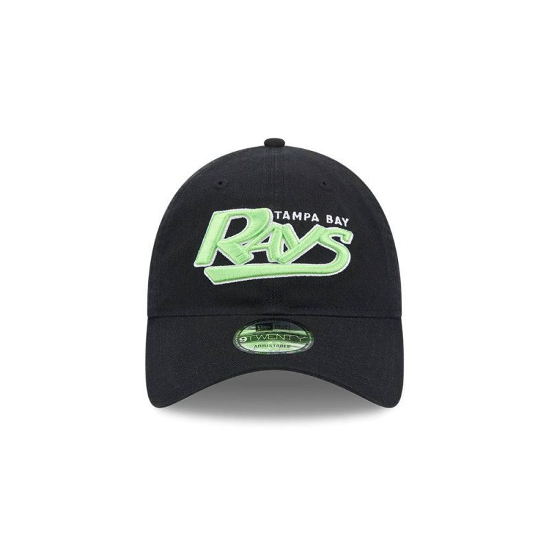 rays new era black and green city connect 9twenty adjustable hat the bay republic or team store of the tampa bay rays and rowdies 3