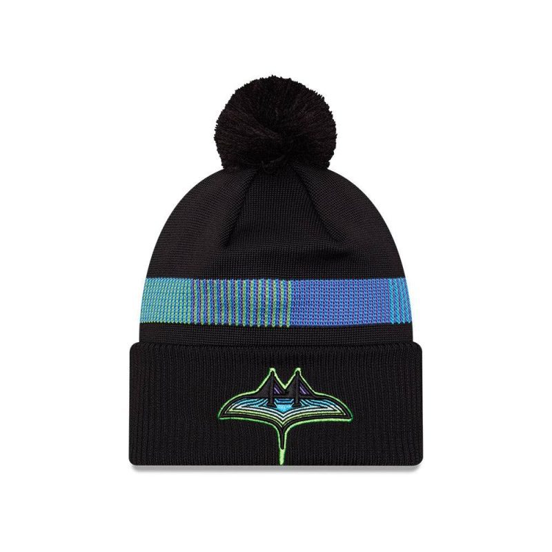 rays new era black gradient skyway city connect burst knit hat the bay republic or team store of the tampa bay rays and rowdies 1