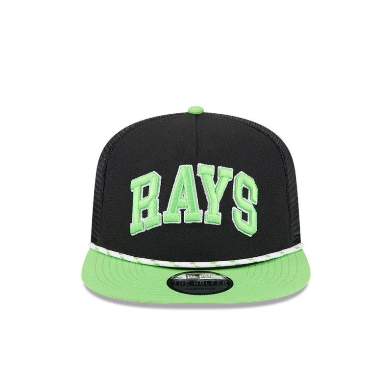 rays new era black green city connect golfer snapback hat the bay republic or team store of the tampa bay rays and rowdies 3