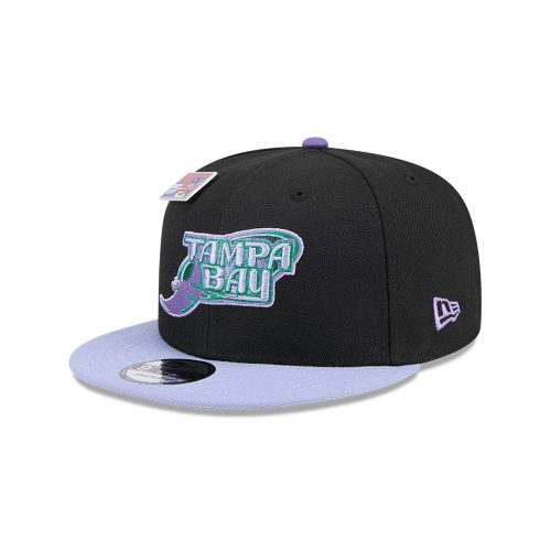 rays new era black purple big league chew grape 9fifty snapback hat the bay republic or team store of the tampa bay rays and rowdies 2