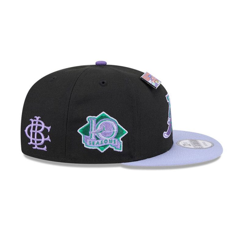 rays new era black purple big league chew grape 9fifty snapback hat the bay republic or team store of the tampa bay rays and rowdies 4