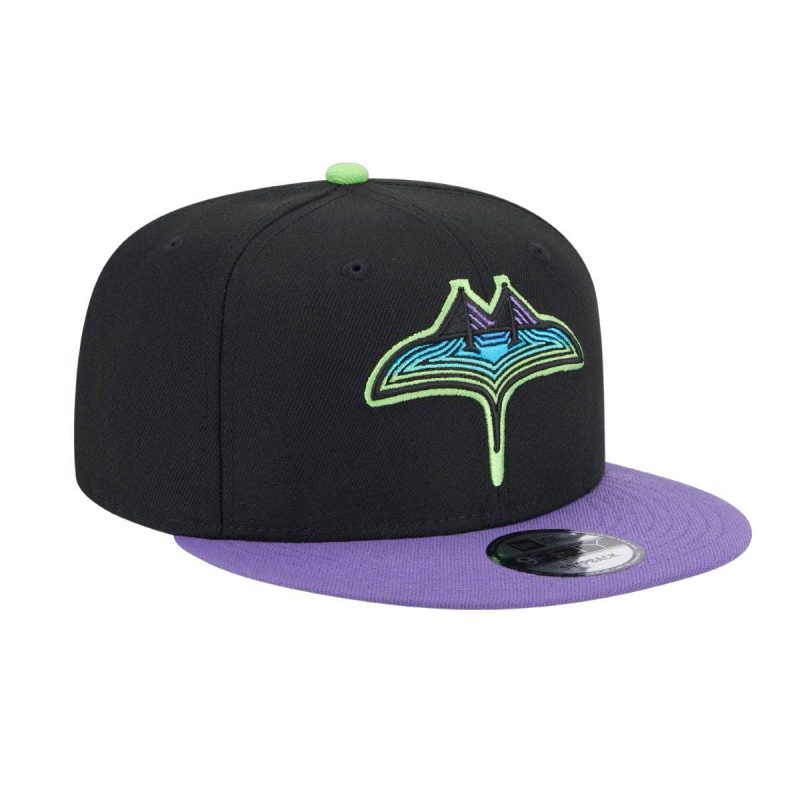 rays new era black purple city connect 9fifty snapback hat the bay republic or team store of the tampa bay rays and rowdies 3