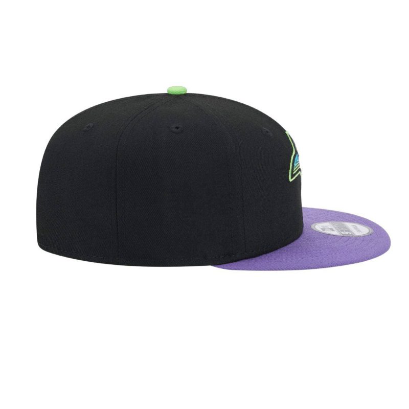 rays new era black purple city connect 9fifty snapback hat the bay republic or team store of the tampa bay rays and rowdies 6