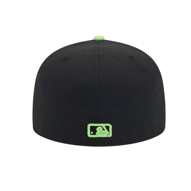 rays new era black purple city connect on field 59fifty fitted hat the bay republic or team store of the tampa bay rays and rowdies 5