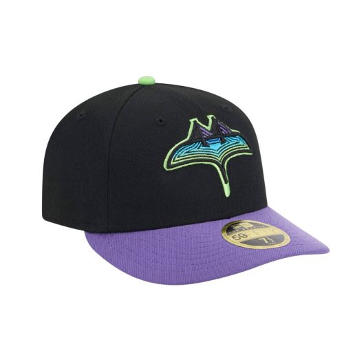 rays new era black purple city connect on field low profile 59fifty fitted hat the bay republic or team store of the tampa bay rays and rowdies 2