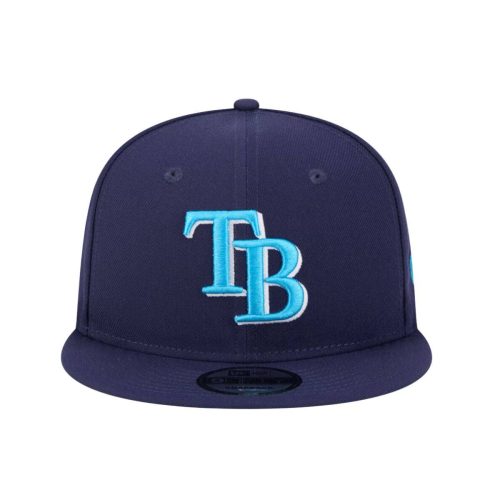 rays new era blue 2024 father s day 9fifty snapback hat the bay republic or team store of the tampa bay rays and rowdies 3