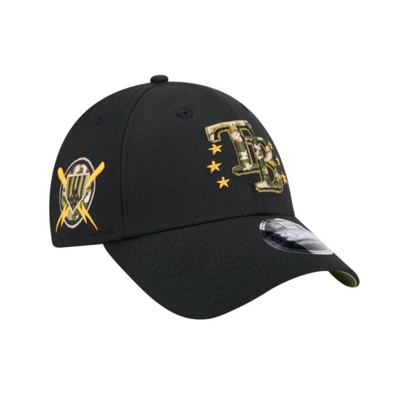 rays new era green 2024 armed forces 9forty stretch snap hat the bay republic or team store of the tampa bay rays and rowdies 1