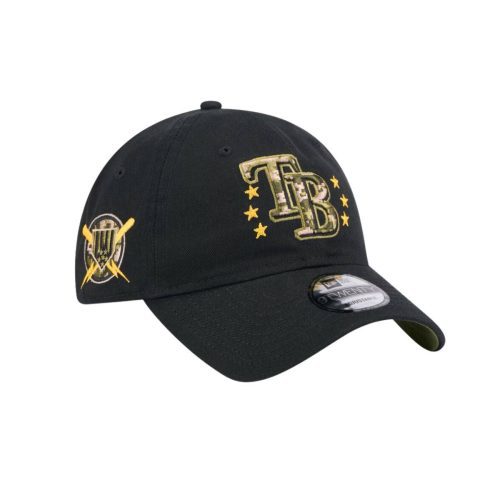 rays new era green 2024 armed forces 9twenty adjustable hat the bay republic or team store of the tampa bay rays and rowdies 4