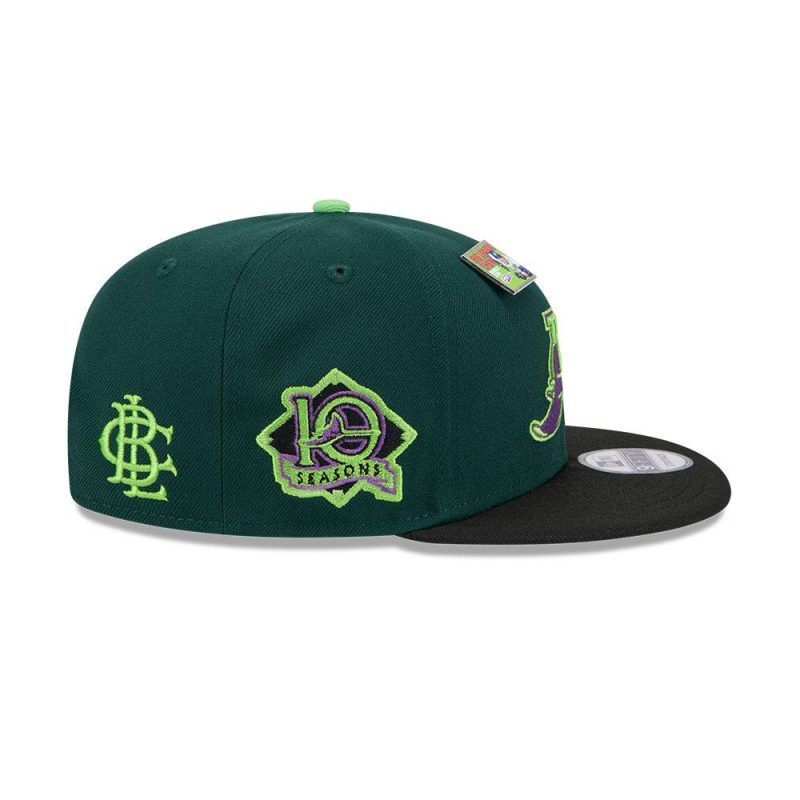 rays new era green big league chew sour apple 9fifty snapback hat the bay republic or team store of the tampa bay rays and rowdies 5