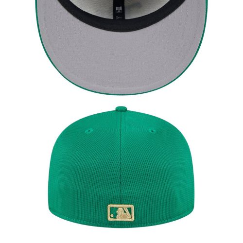 rays new era green white 2024 st patrick s day on field 59fifty fitted hat the bay republic or team store of the tampa bay rays and rowdies 5