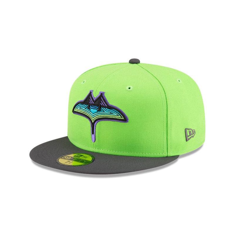 rays new era lime green grey two tone city connect skyway skate tampa bay 59fifty fitted hat the bay republic or team store of the tampa bay rays and rowdies 2