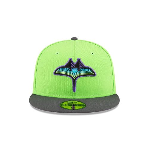 rays new era lime green grey two tone city connect skyway skate tampa bay 59fifty fitted hat the bay republic or team store of the tampa bay rays and rowdies 3