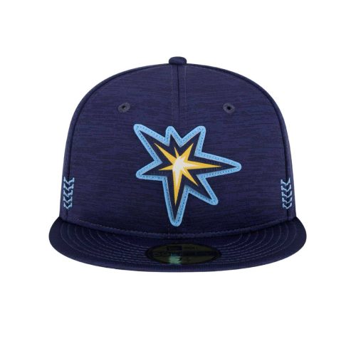 rays new era navy 2024 burst clubhouse 59fifty fitted hat the bay republic or team store of the tampa bay rays and rowdies 3