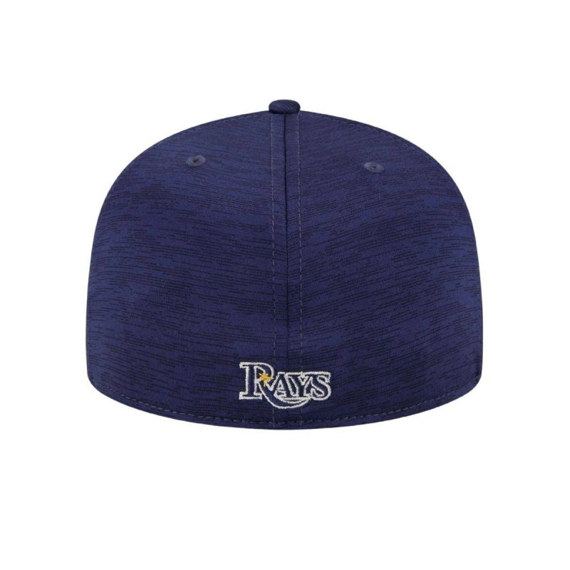 rays new era navy 2024 burst clubhouse 59fifty fitted hat the bay republic or team store of the tampa bay rays and rowdies 5