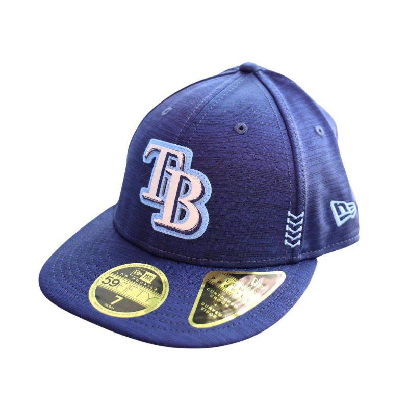 rays new era navy 2024 tb clubhouse low profile 59fifty fitted hat the bay republic or team store of the tampa bay rays and rowdies 1