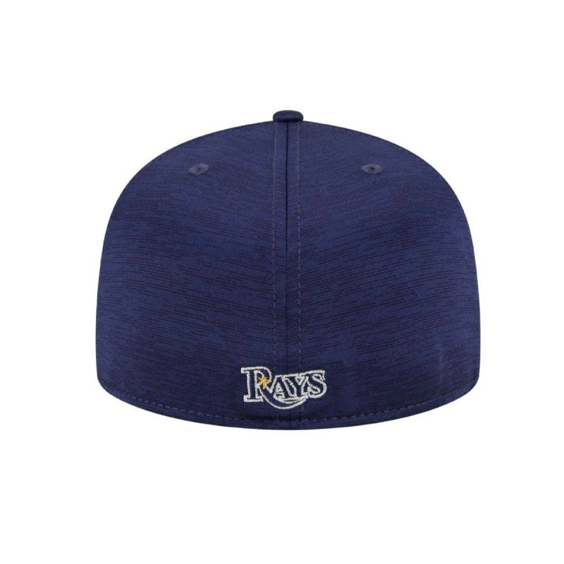 rays new era navy 2024 tb clubhouse low profile 59fifty fitted hat the bay republic or team store of the tampa bay rays and rowdies 3