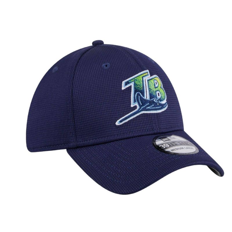 rays new era navy batting practice 39thirty flex fit hat the bay republic or team store of the tampa bay rays and rowdies 2