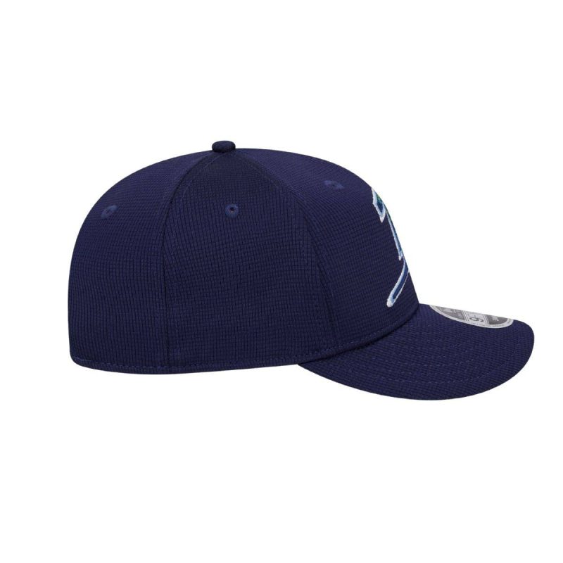 rays new era navy batting practice on field low profile 9fifty snapback hat the bay republic or team store of the tampa bay rays and rowdies 4