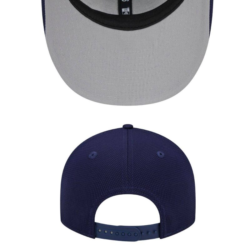 rays new era navy batting practice on field low profile 9fifty snapback hat the bay republic or team store of the tampa bay rays and rowdies 5