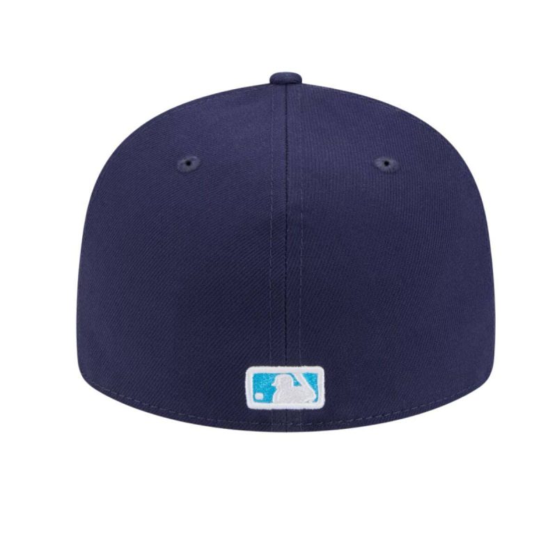 rays new era navy blue 2024 father s day low profile 59fifty fitted hat the bay republic or team store of the tampa bay rays and rowdies 4