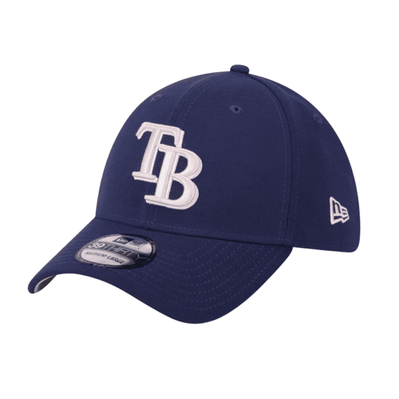 rays new era navy blue 2024 mother s day 39thirty flex fit hat the bay republic or team store of the tampa bay rays and rowdies 1