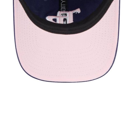 rays new era navy blue 2024 mother s day 9twenty adjustable hat the bay republic or team store of the tampa bay rays and rowdies 5