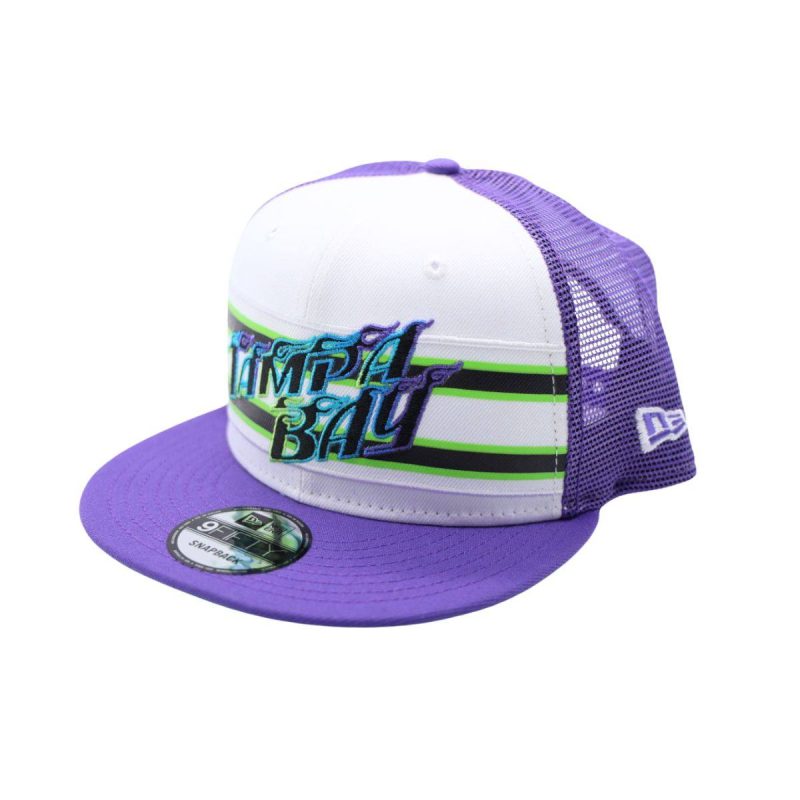 rays new era purple white city connect tampa bay 9fifty snapback hat the bay republic or team store of the tampa bay rays and rowdies 1