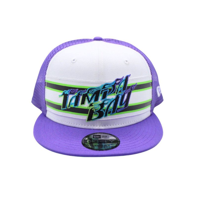 rays new era purple white city connect tampa bay 9fifty snapback hat the bay republic or team store of the tampa bay rays and rowdies 2