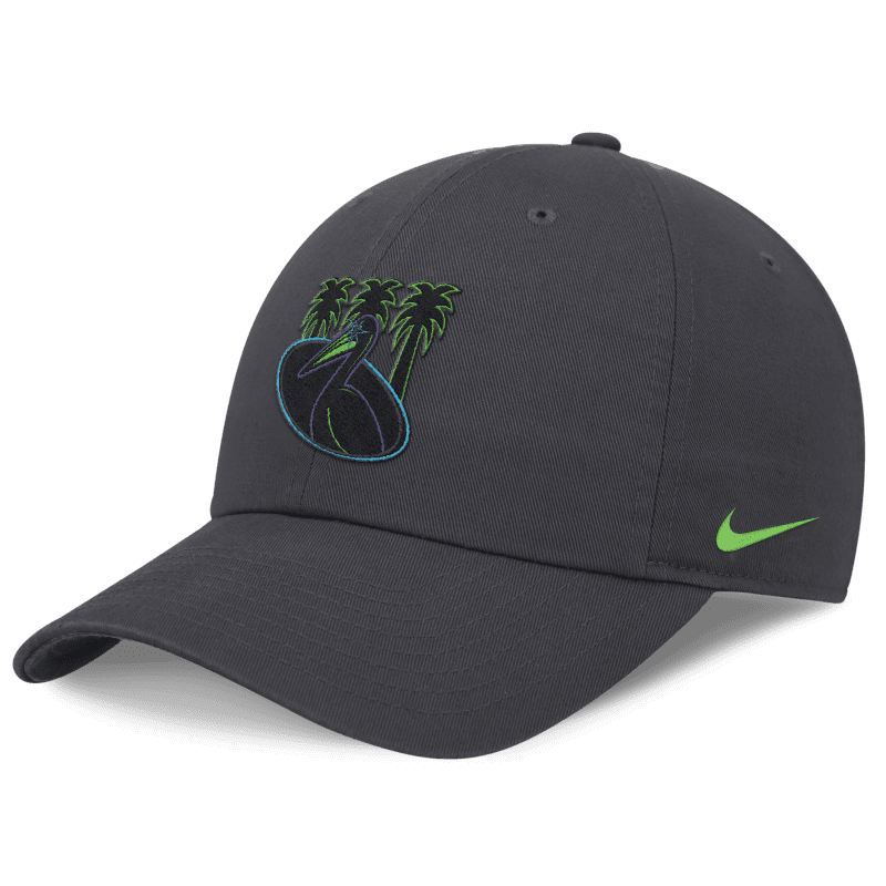 rays nike grey city connect pelican palms club cap adjustable hat the bay republic or team store of the tampa bay rays and rowdies 1