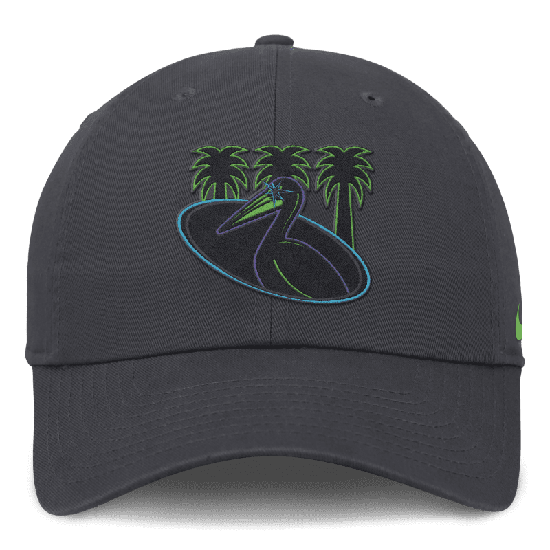 rays nike grey city connect pelican palms club cap adjustable hat the bay republic or team store of the tampa bay rays and rowdies 2