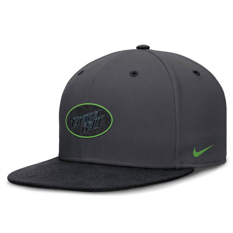 rays nike grey city connect tampa bay flames fitted pro cap hat the bay republic or team store of the tampa bay rays and rowdies 1