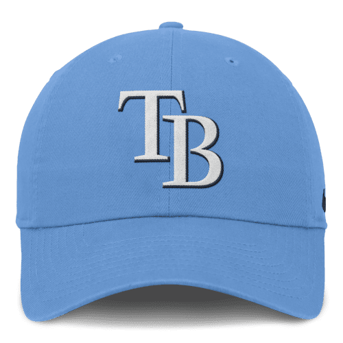 rays nike light blue tb club cap adjustable hat the bay republic or team store of the tampa bay rays and rowdies 2