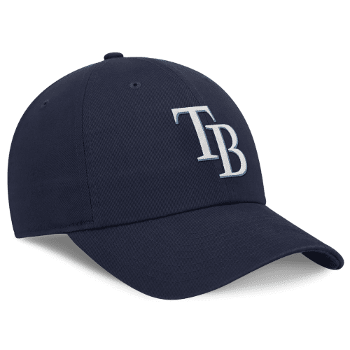 rays nike navy blue tb club cap adjustable hat the bay republic or team store of the tampa bay rays and rowdies 3