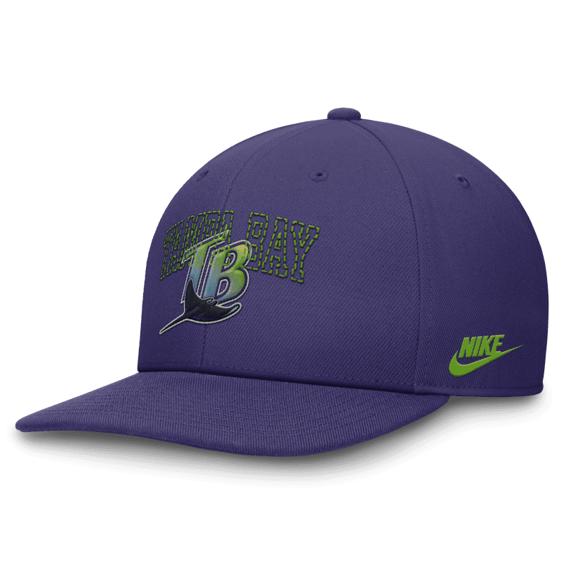 rays nike purple devil rays coop stitched pro cap snapback hat the bay republic or team store of the tampa bay rays and rowdies 1