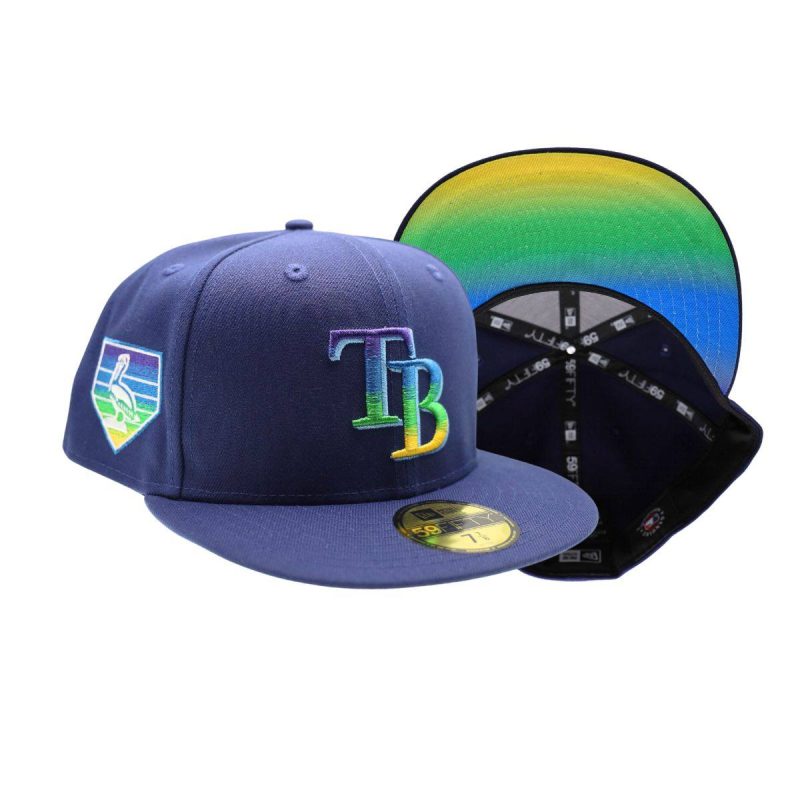 rays pelican side patch tb gradient 59fifty new era fitted cap the bay republic or team store of the tampa bay rays and rowdies 1