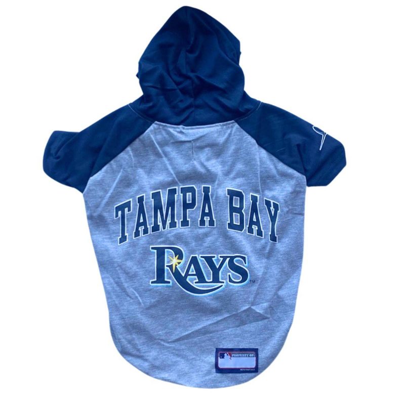 rays pets first grey navy tampa bay rays dog hoodie the bay republic or team store of the tampa bay rays and rowdies 1