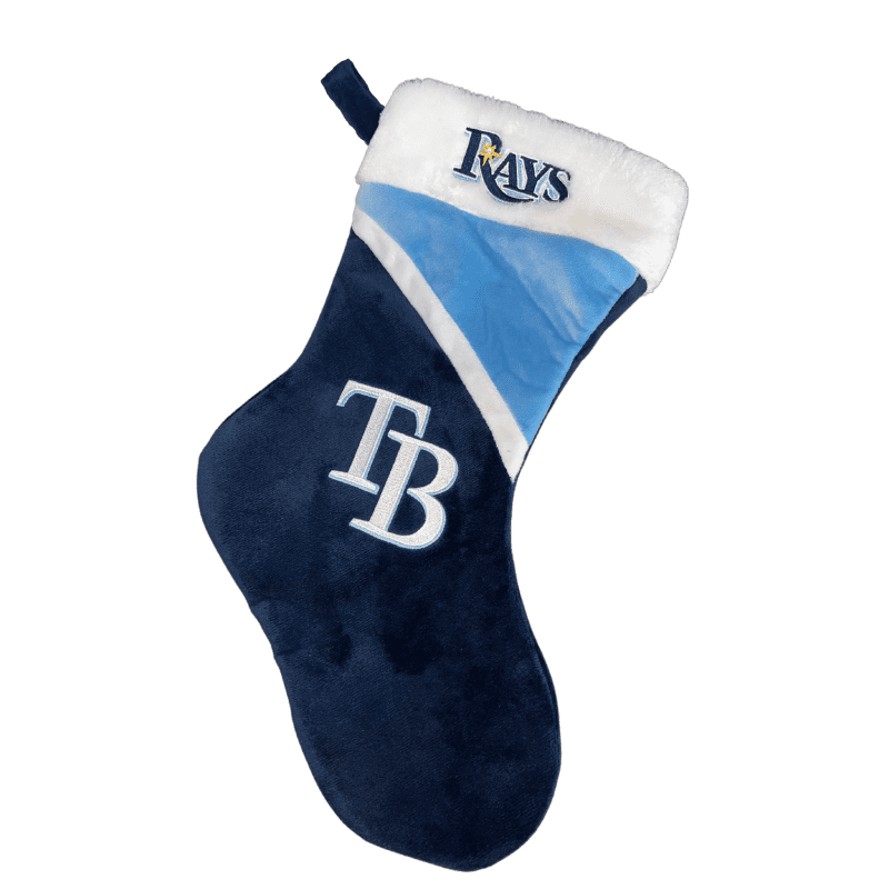 rays plush color block stocking the bay republic or team store of the tampa bay rays and rowdies 28534199451811