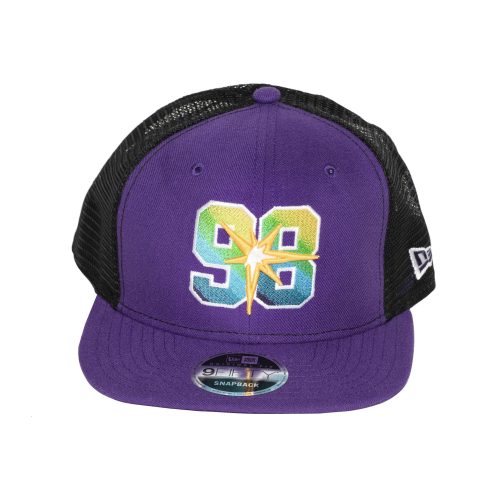 RAYS PURPLE 98 NEW ERA TRUCKER CAP - The Bay Republic | Team Store of the Tampa Bay Rays & Rowdies