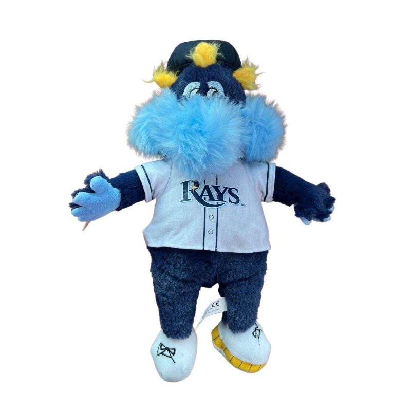 rays raymond mascot plush the bay republic or team store of the tampa bay rays and rowdies