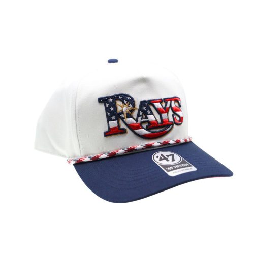 rays red white and blue flag 47 brand hitch adjustable hat the bay republic or team store of the tampa bay rays and rowdies 2