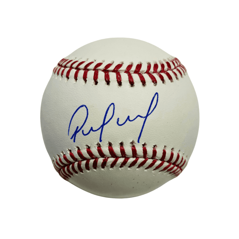 rays rene pinto autographed offical mlb baseball the bay republic or team store of the tampa bay rays and rowdies 1