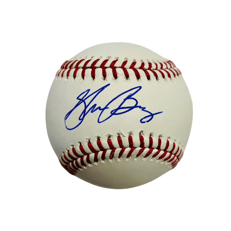 rays shane baz autographed official mlb baseball the bay republic or team store of the tampa bay rays and rowdies 1