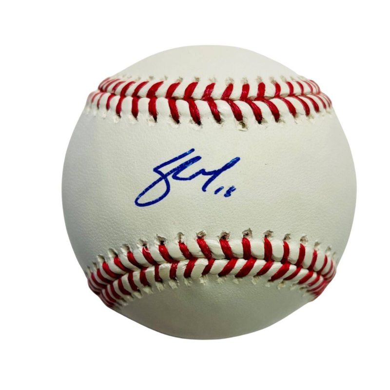 rays shane mcclanahan autographed 25th anniversary official mlb baseball the bay republic or team store of the tampa bay rays and rowdies 1