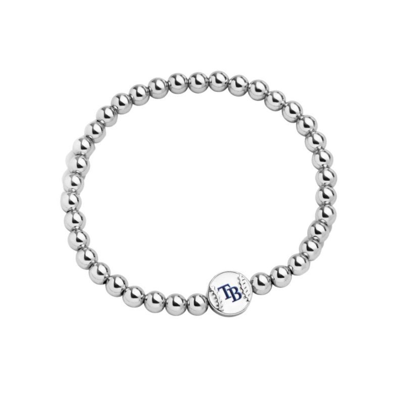 rays silver tb logo baublebar pisa bracelet the bay republic or team store of the tampa bay rays and rowdies 1