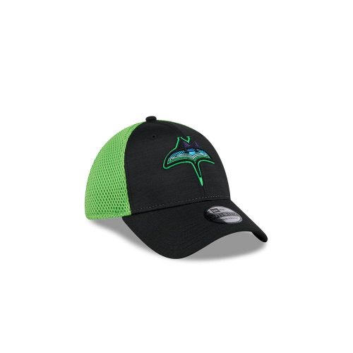 rays toddler child youth new era black green city connect skyray 39thirty flex fit hat the bay republic or team store of the tampa bay rays and rowdies 2