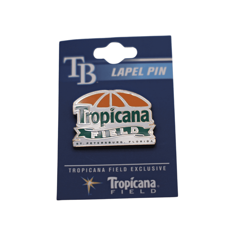 rays tropicana field lapel pin the bay republic or team store of the tampa bay rays and rowdies